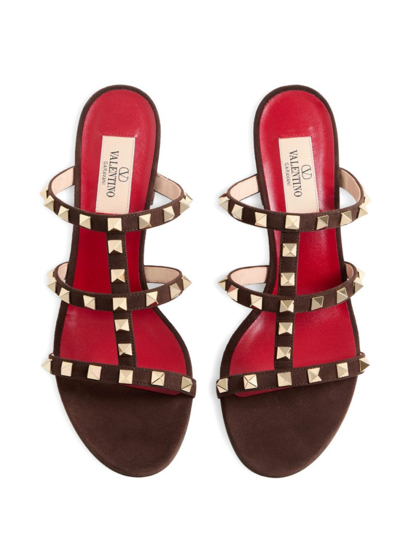 Brown Rockstud Heels 3