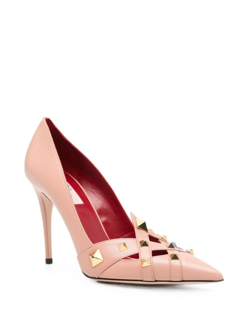 Pink Leather Pumps 2