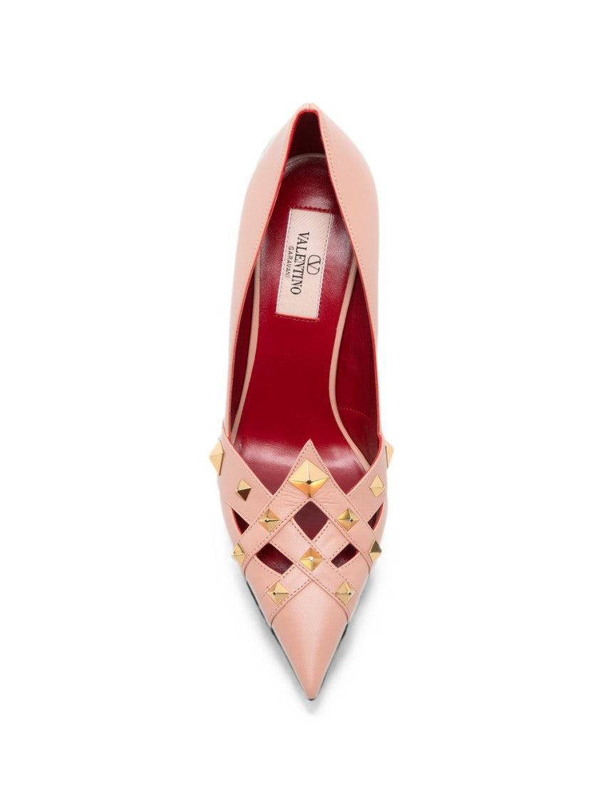 Pink Leather Pumps 3