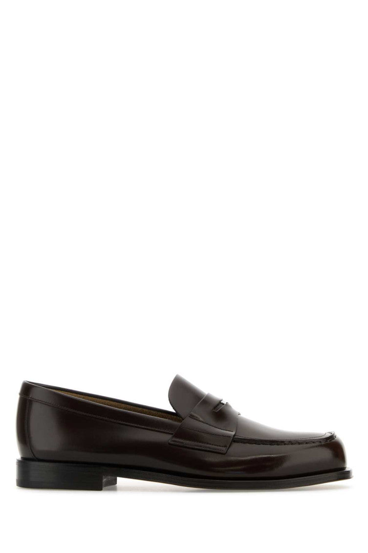 Brown Leather Loafers 1