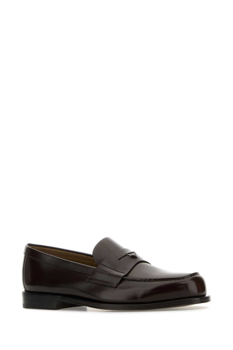 Brown Leather Loafers 2