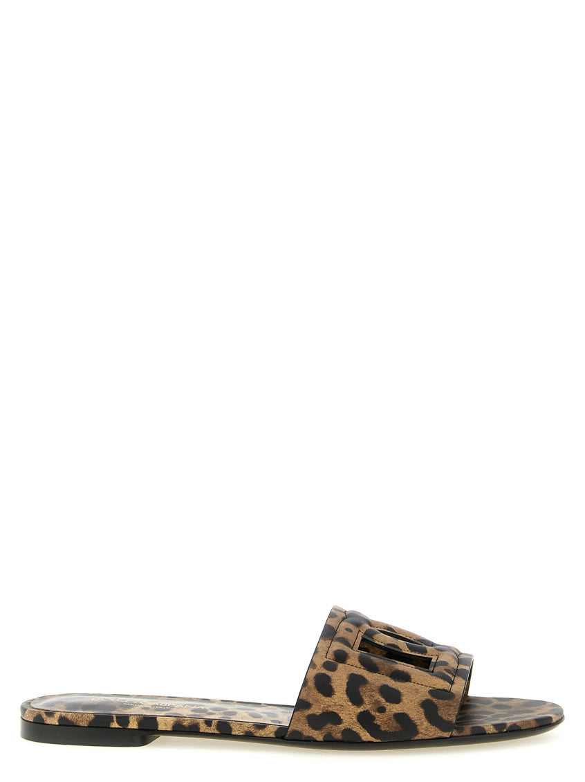 Leopard Print Slip On Flats 1