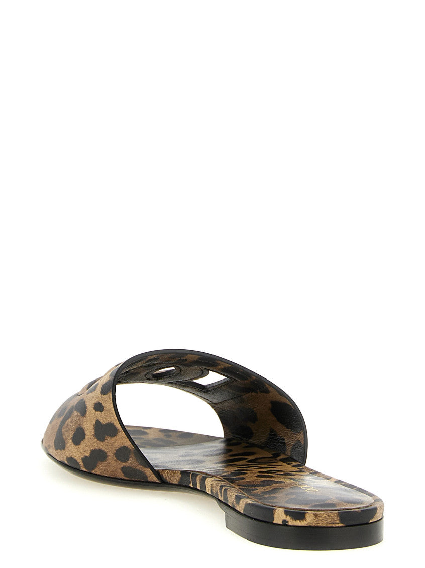 Leopard Print Slip On Flats 3