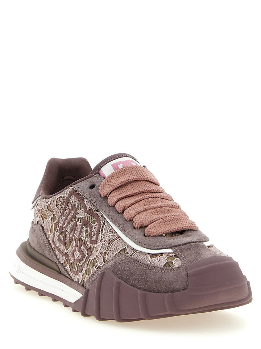 Purple Floral Sneakers 2
