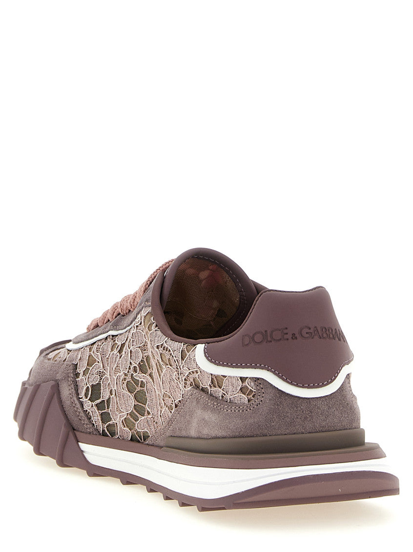 Purple Floral Sneakers 3