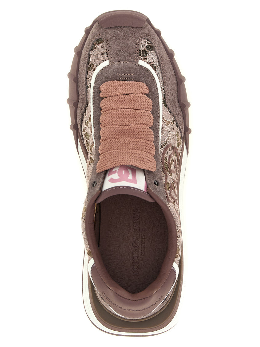 Purple Floral Sneakers 4