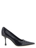 Black Slip On Pumps 1