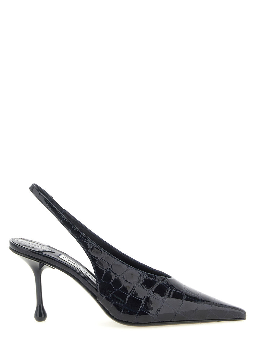 Black Slingback Pumps 1