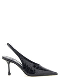 Black Slingback Pumps 1