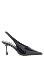Black Slingback Pumps 1