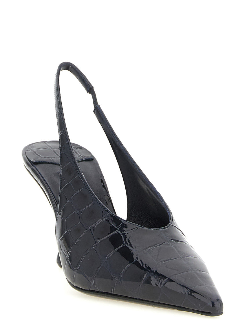 Black Slingback Pumps 2