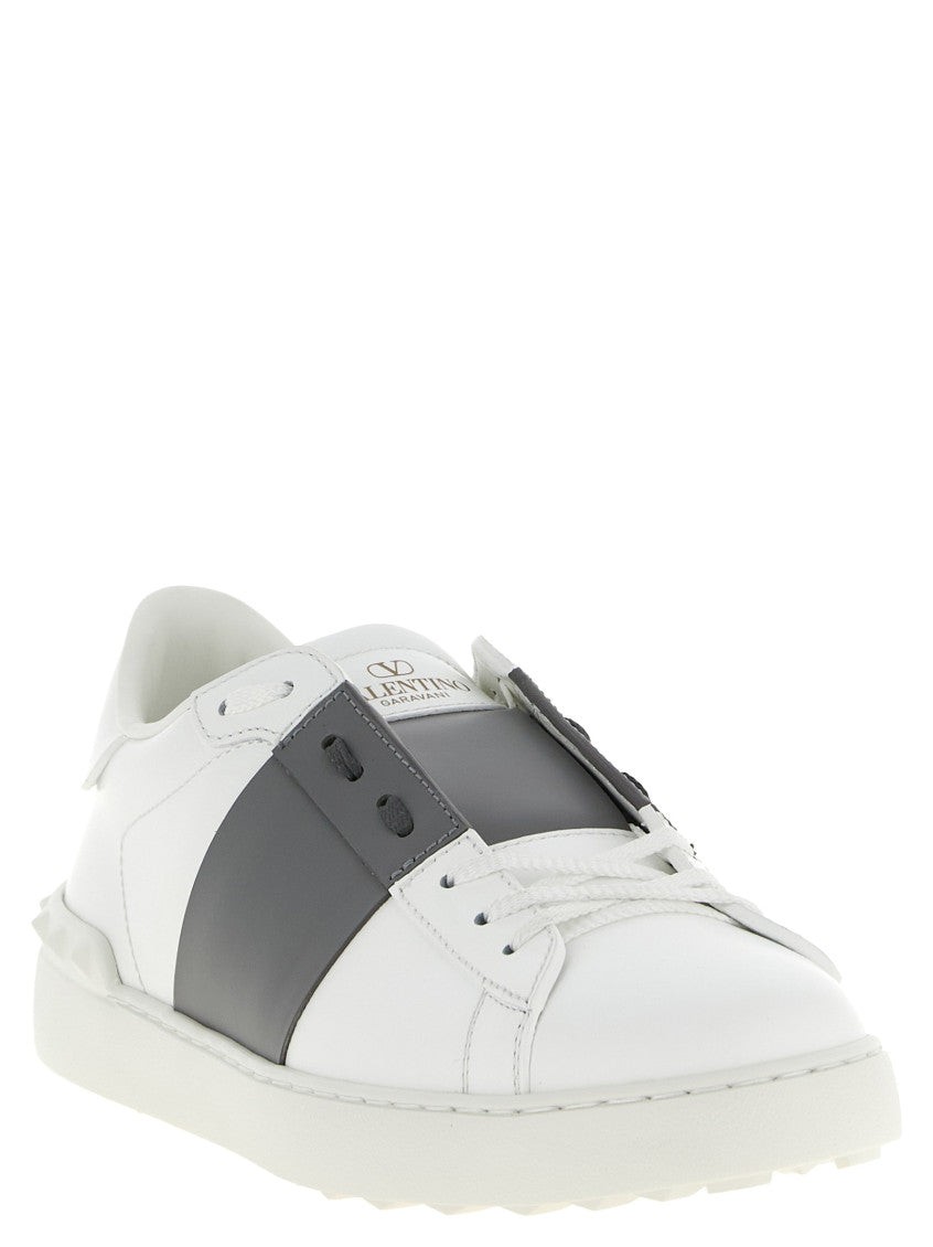 Grey Color Block Open Sneaker 2