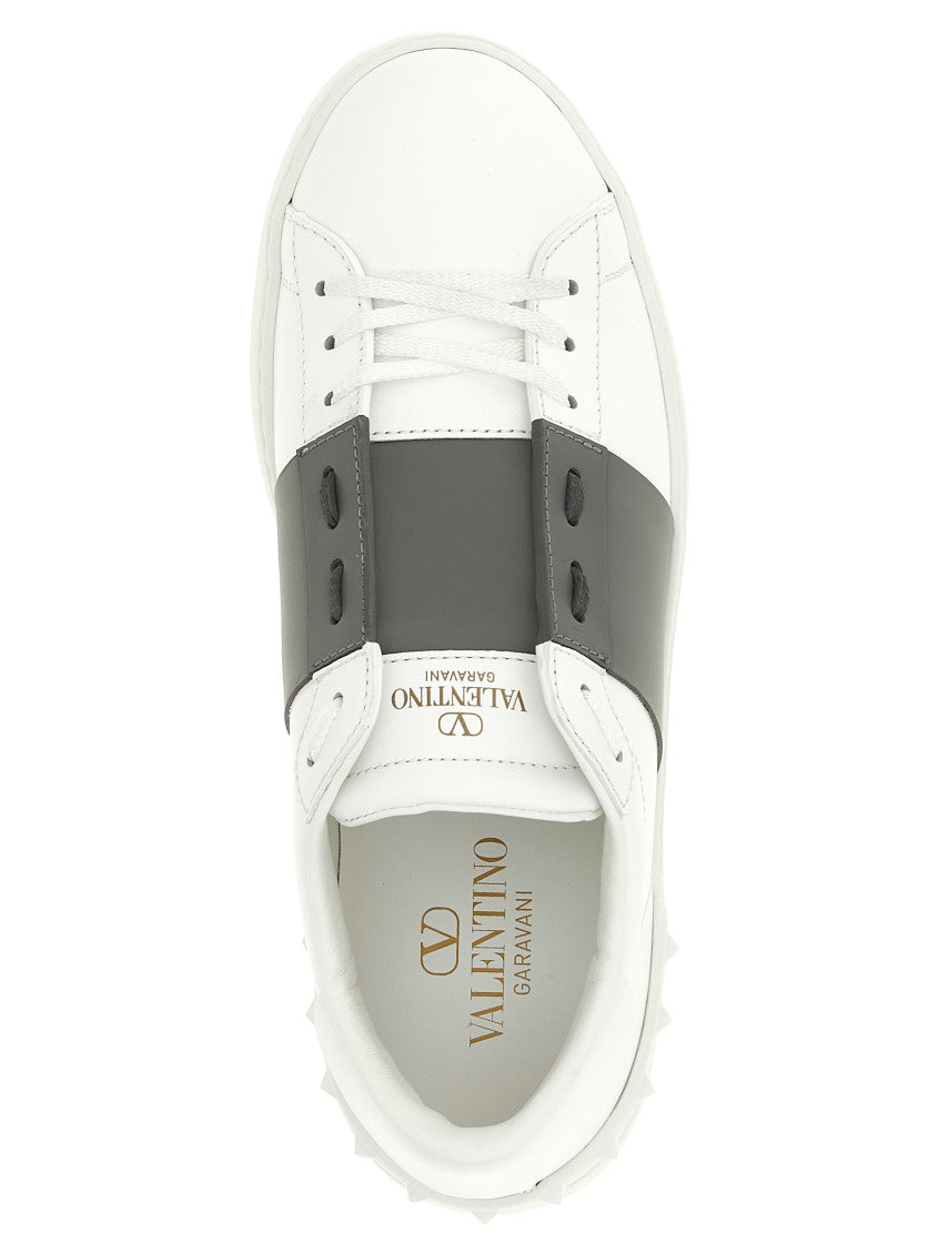 Grey Color Block Open Sneaker 4