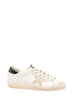White Color Block Sneakers 1