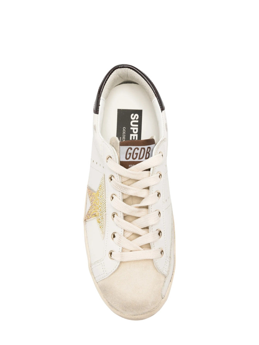 White Color Block Sneakers 4