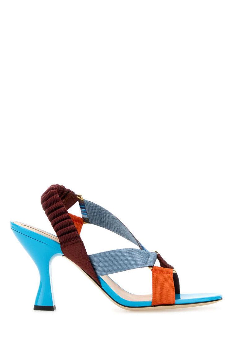 Multicolor  Iconic Colibrì Heels 1