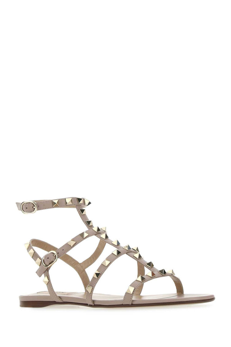 Pink Rockstud Sandals 2