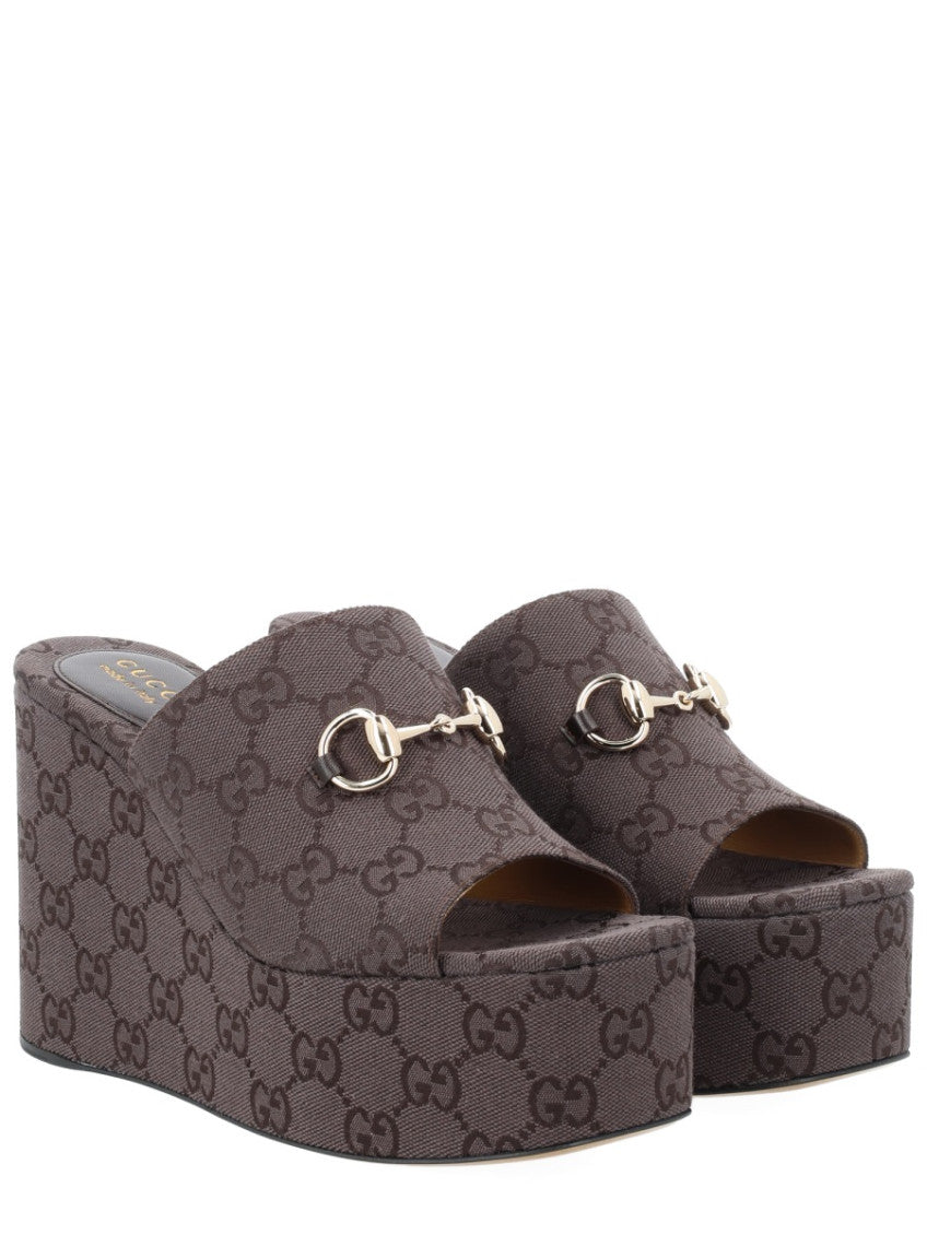 Brown Logo Wedges 2