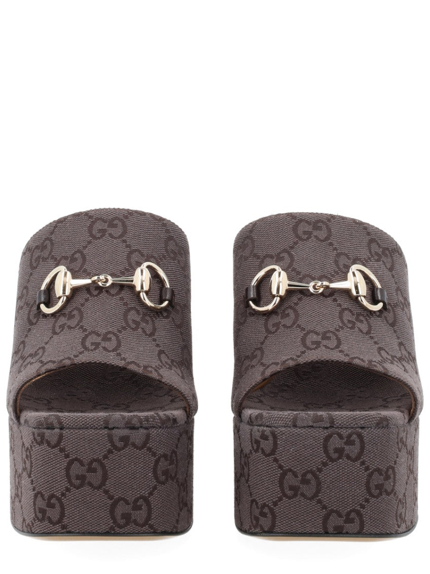 Brown Logo Wedges 3