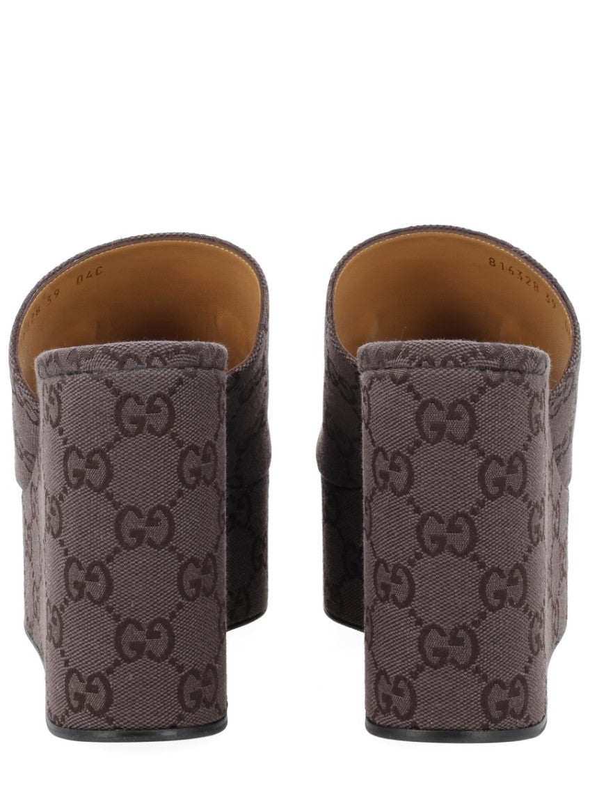Brown Logo Wedges 4