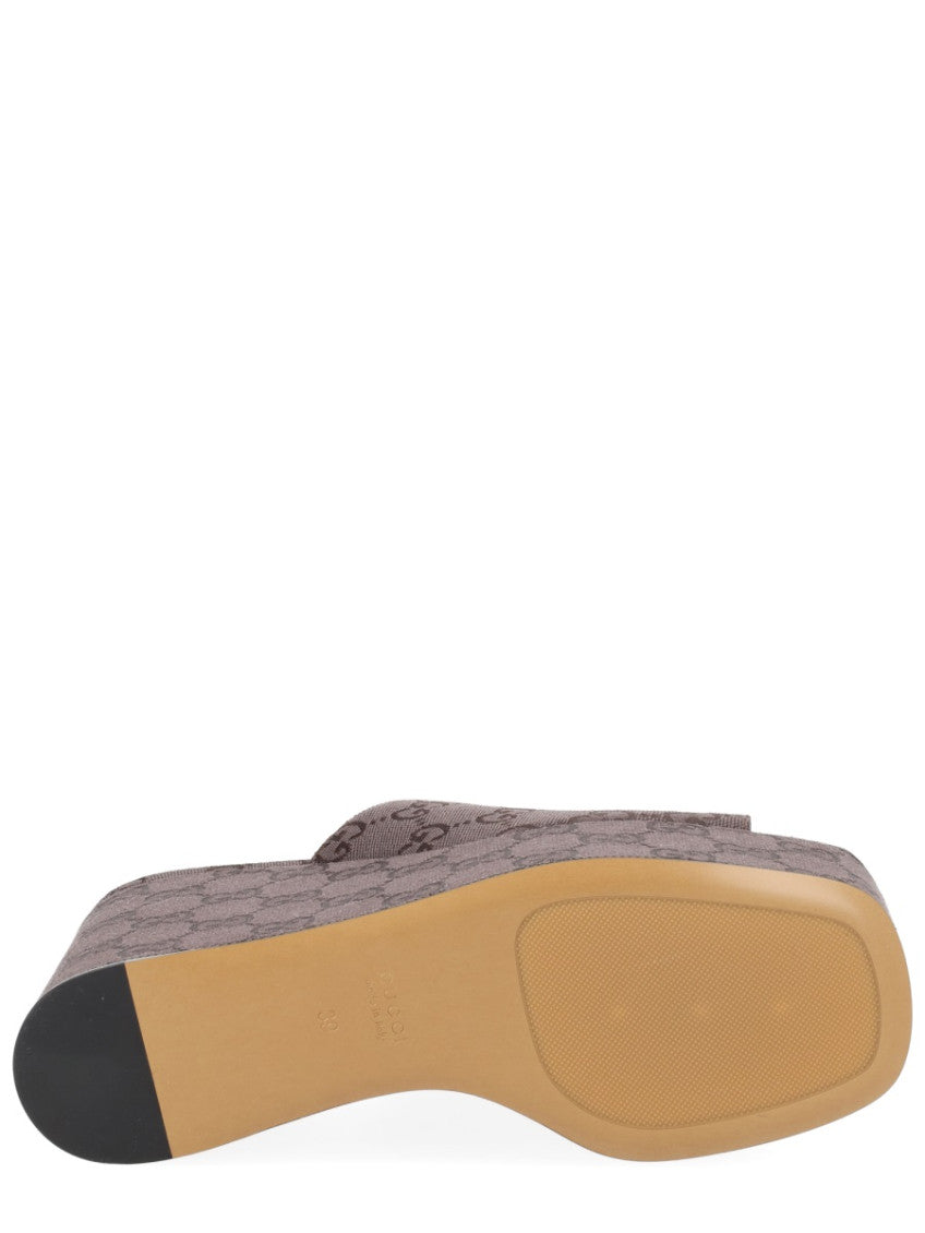 Brown Logo Wedges 6