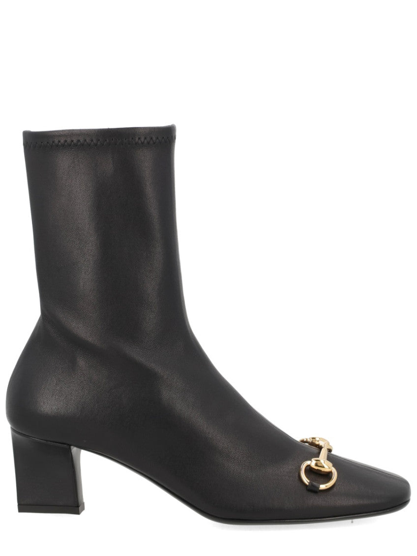 Black Solid Signora Boots 1