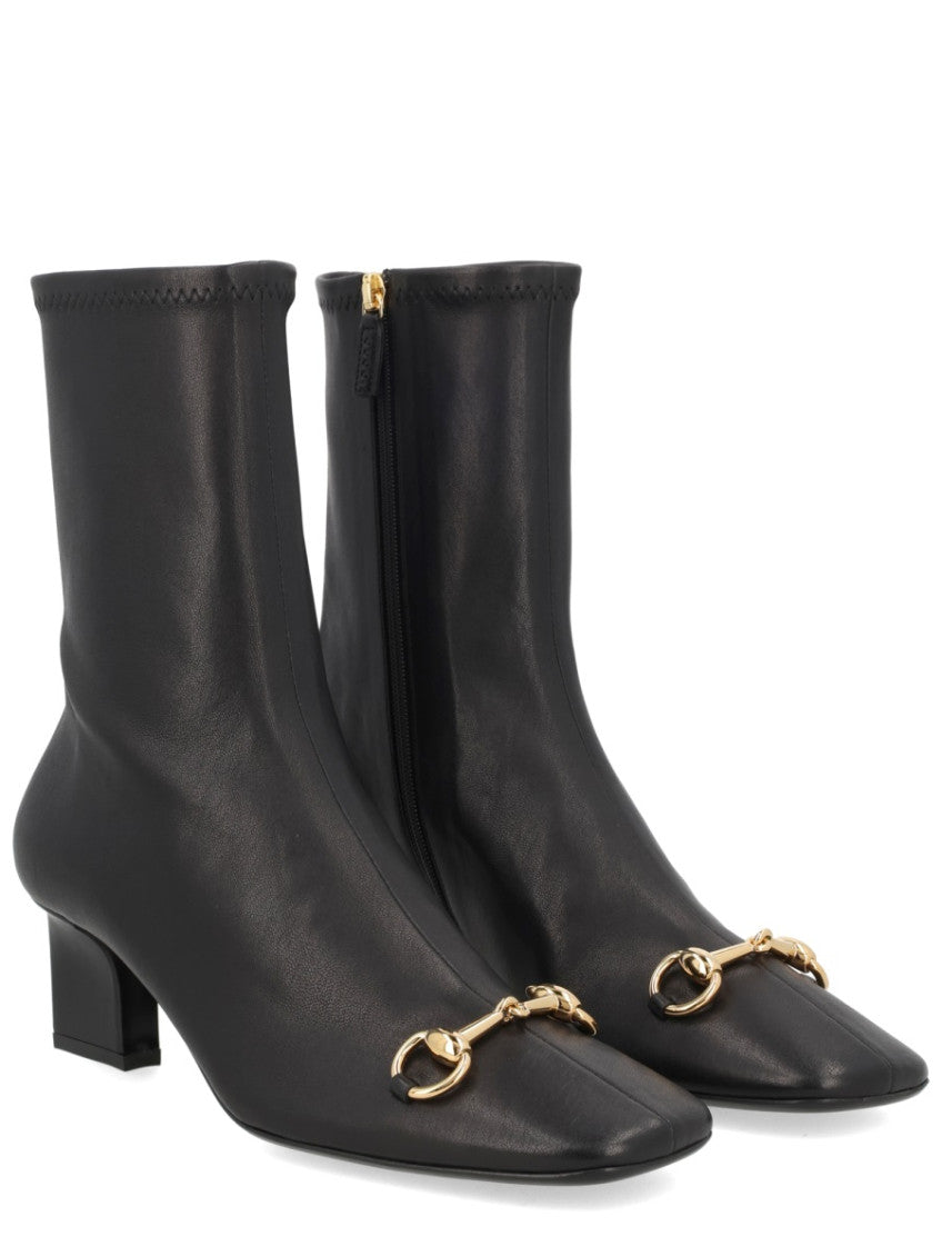 Black Solid Signora Boots 2
