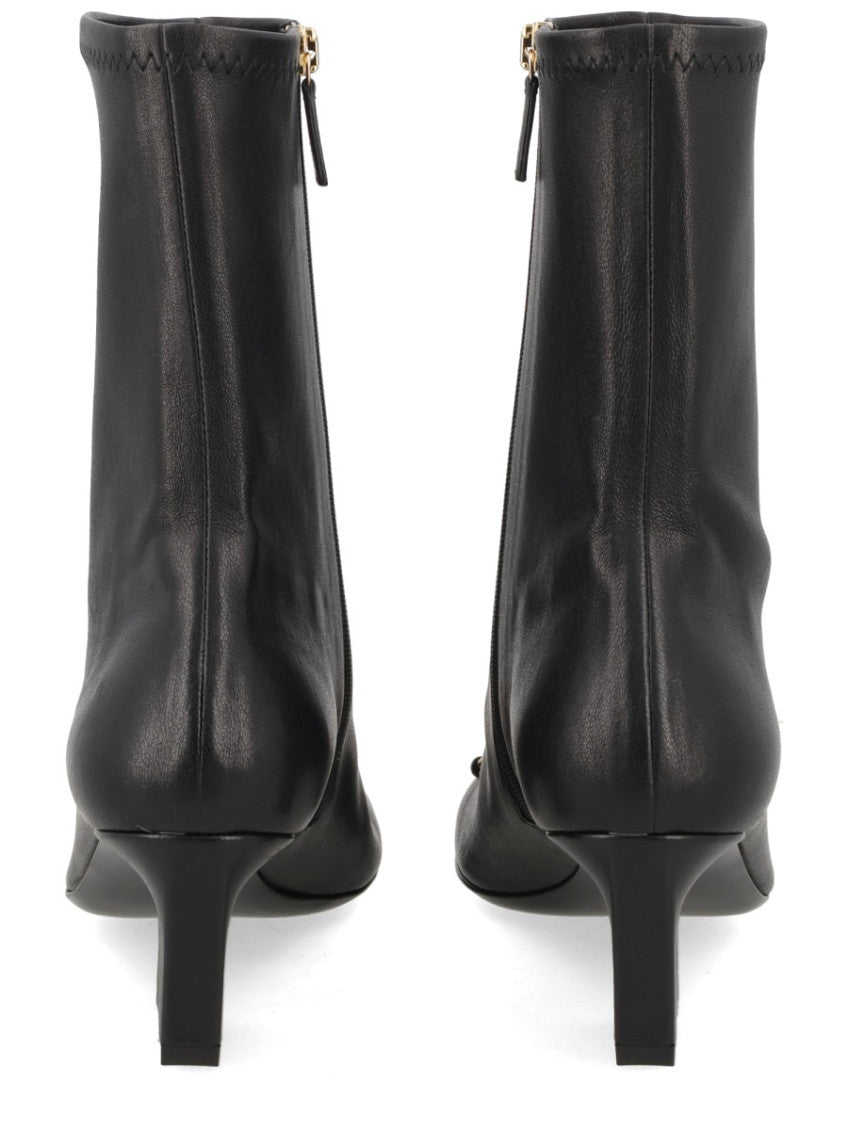 Black Solid Signora Boots 4