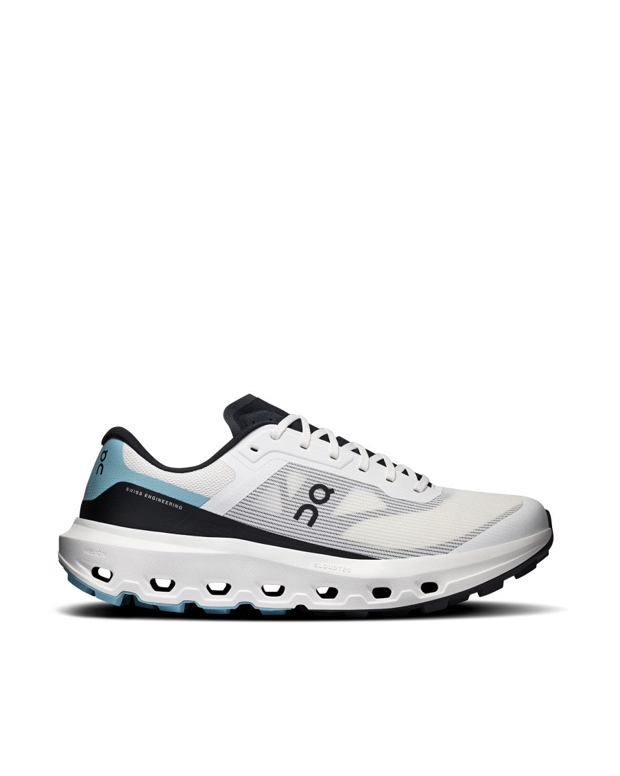 White Color Block Sneakers 1