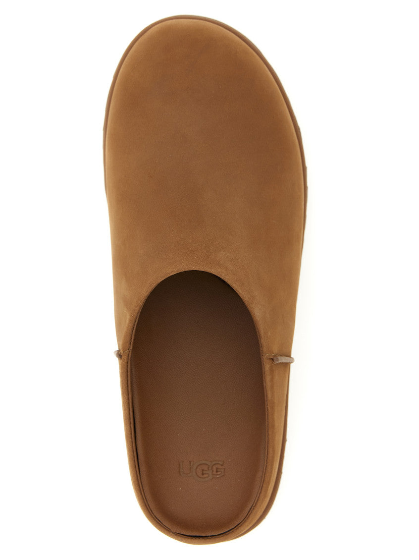 Brown Logo Slippers 4