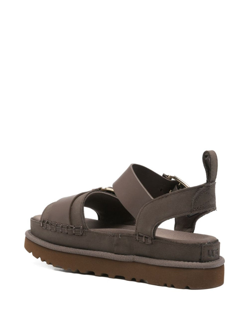 Brown Open-toe Sandals 2