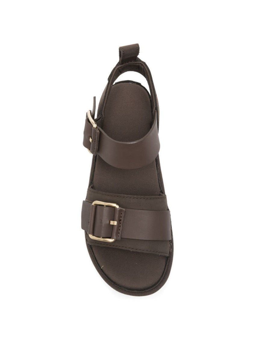 Brown Open-toe Sandals 3