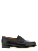 Black Solid Loafers 1