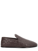 Brown Woven Collection Loafers 1