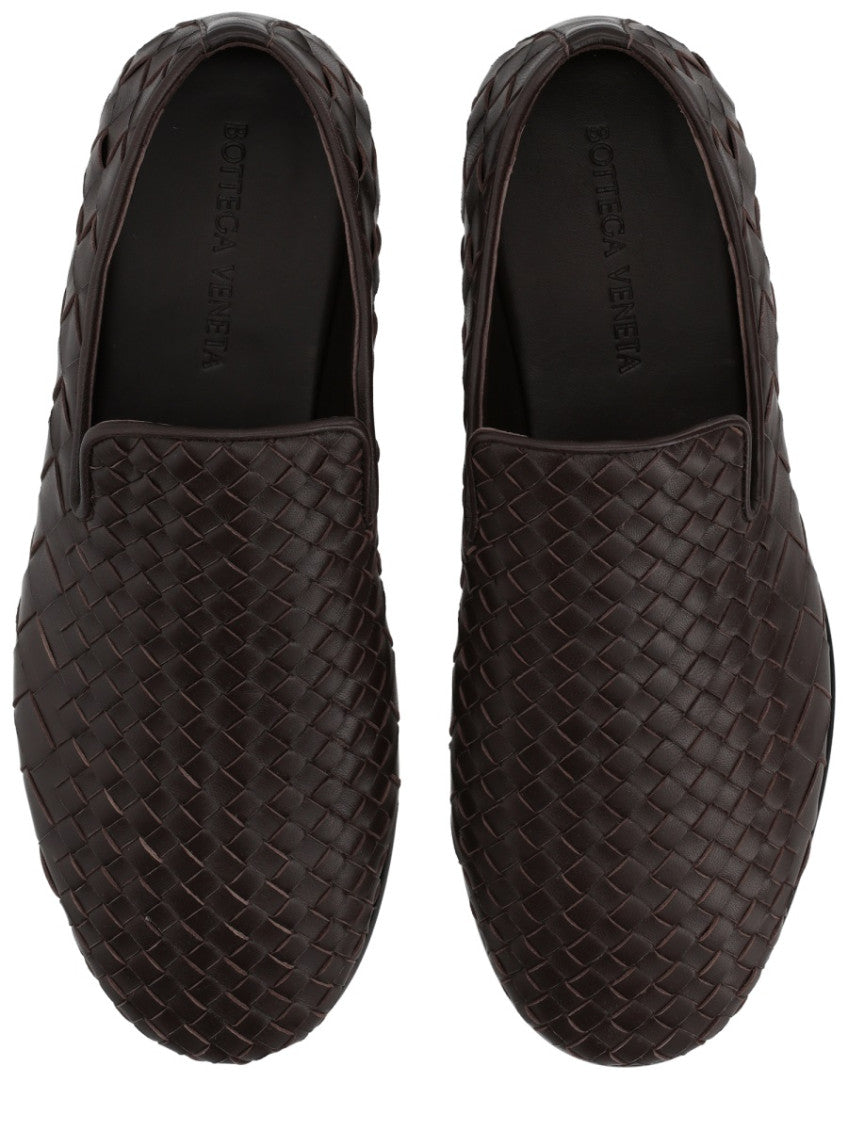 Brown Woven Collection Loafers 5