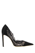 Black Lace Pumps 1