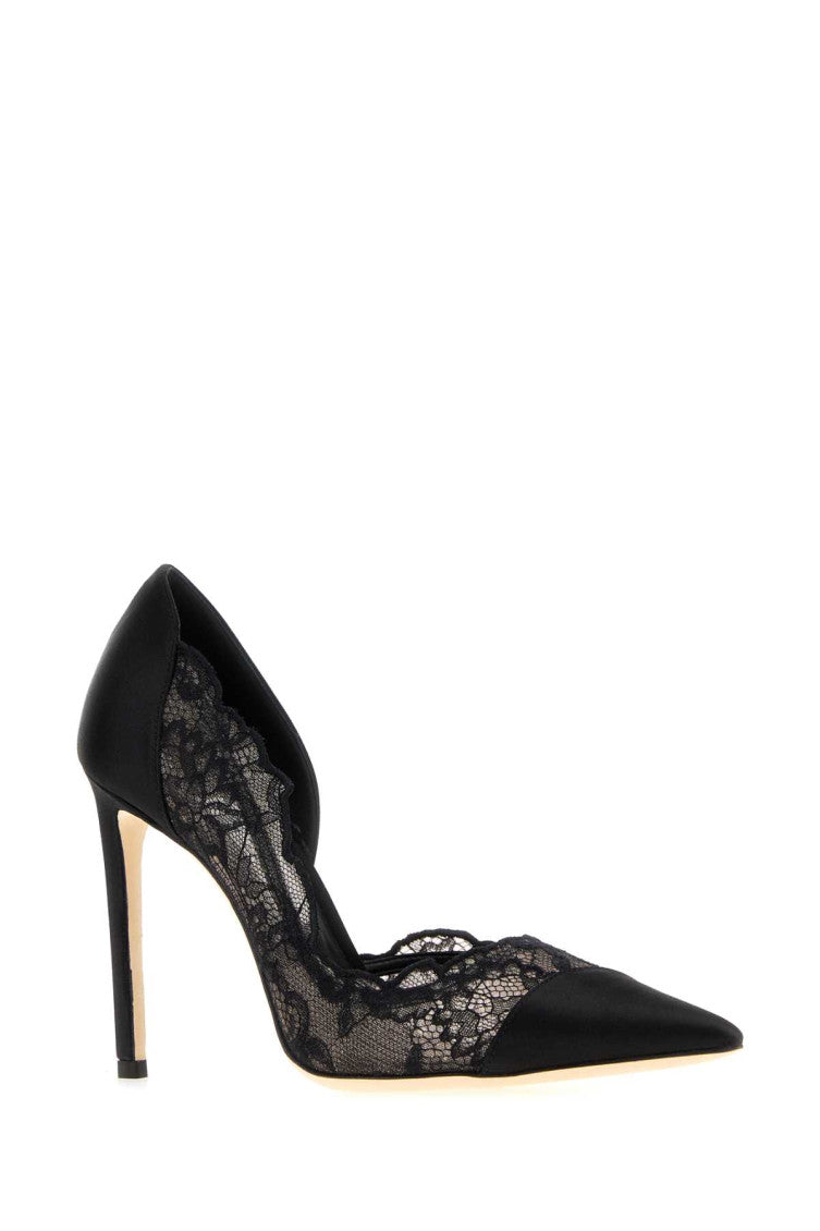 Black Lace Pumps 2