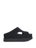 Black Slip-on Sandals 1