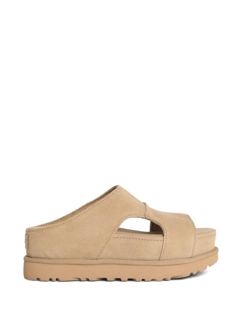 Beige Slip-on Sandals 1