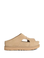 Beige Slip-on Sandals 1