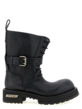 Black Logo Boots 1
