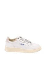 White Logo Medalist Sneakers 1