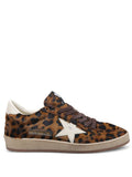 Leopard Print Logo Sneakers 1