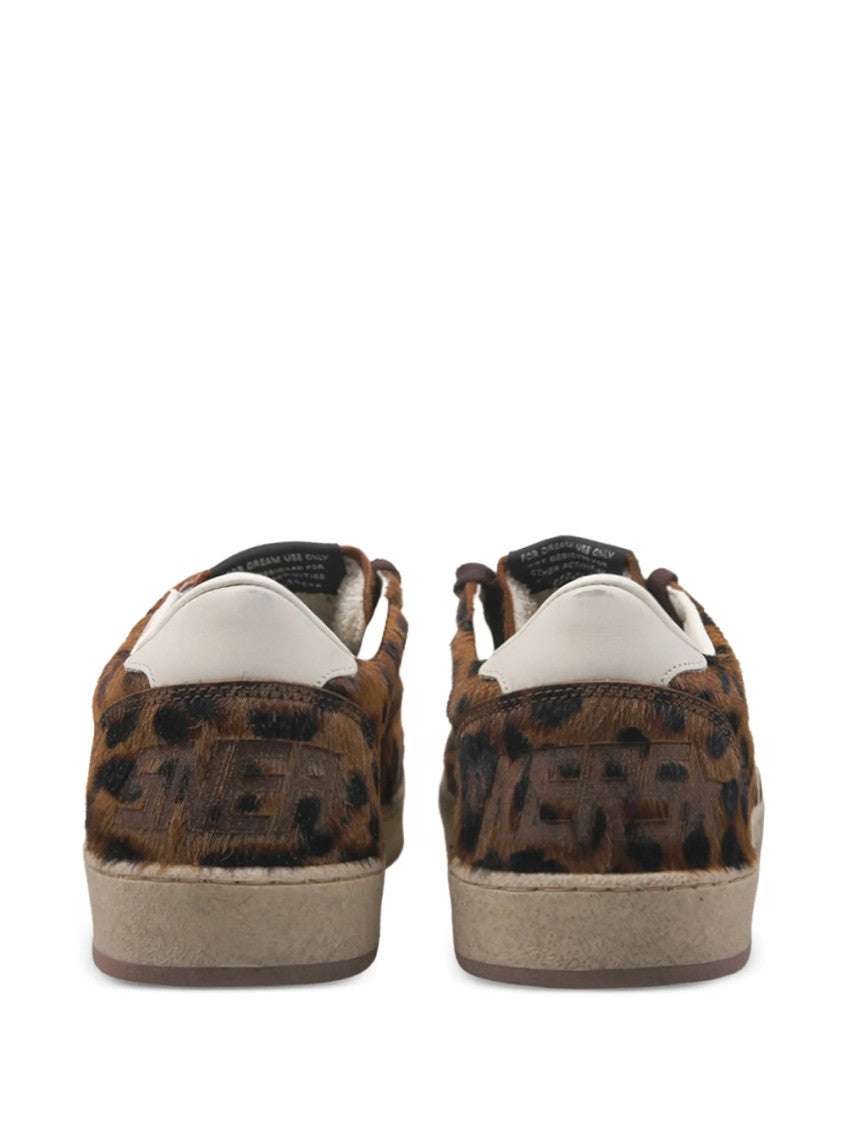 Leopard Print Logo Sneakers 3