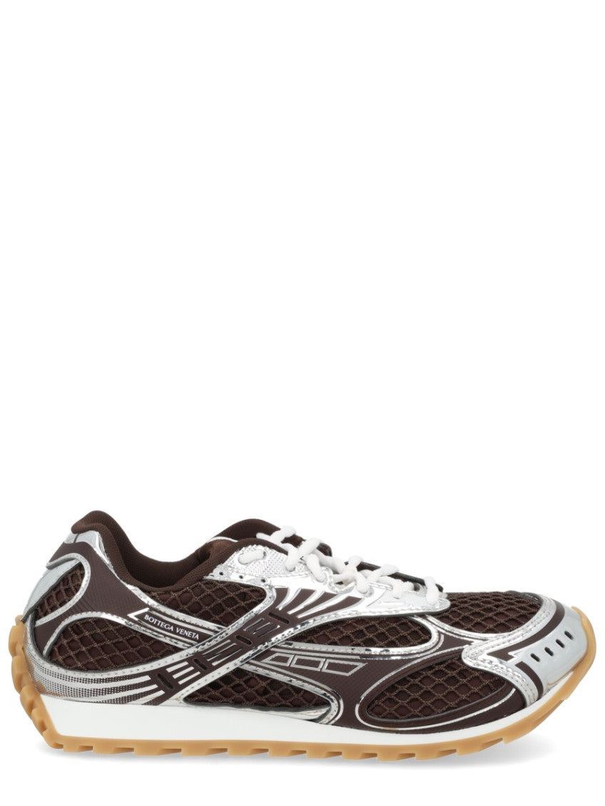 Brown Logo Orbit Sneakers 1