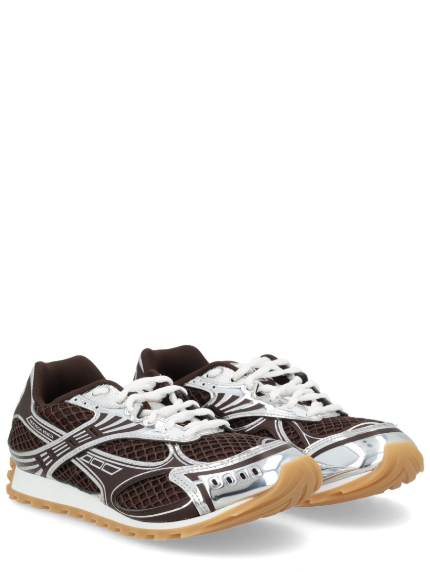 Brown Logo Orbit Sneakers 2