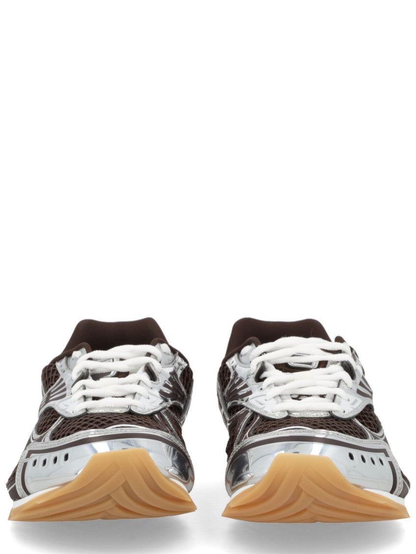 Brown Logo Orbit Sneakers 3