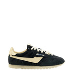 Black Color-Block Medalist Sneakers 1