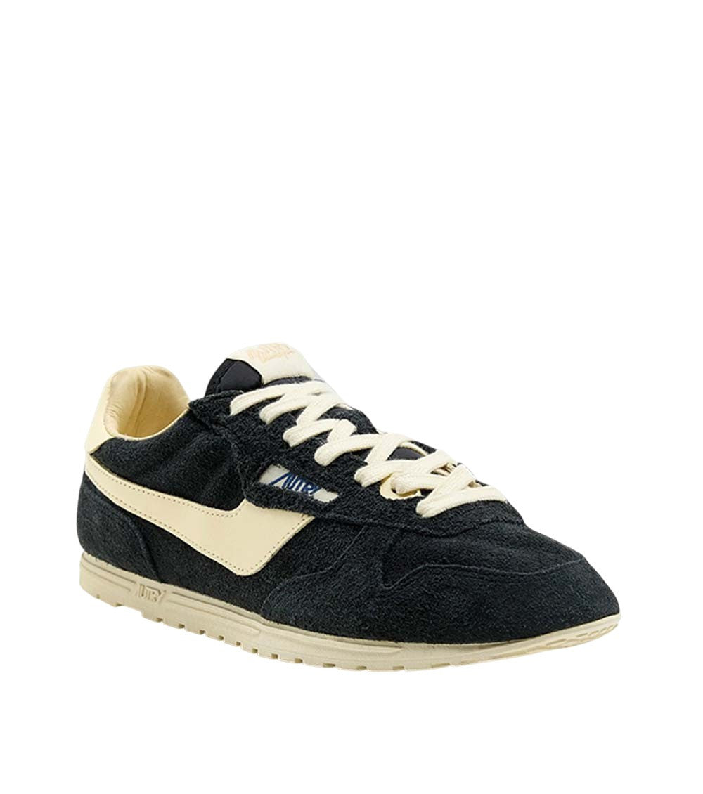 Black Color-Block Medalist Sneakers 2