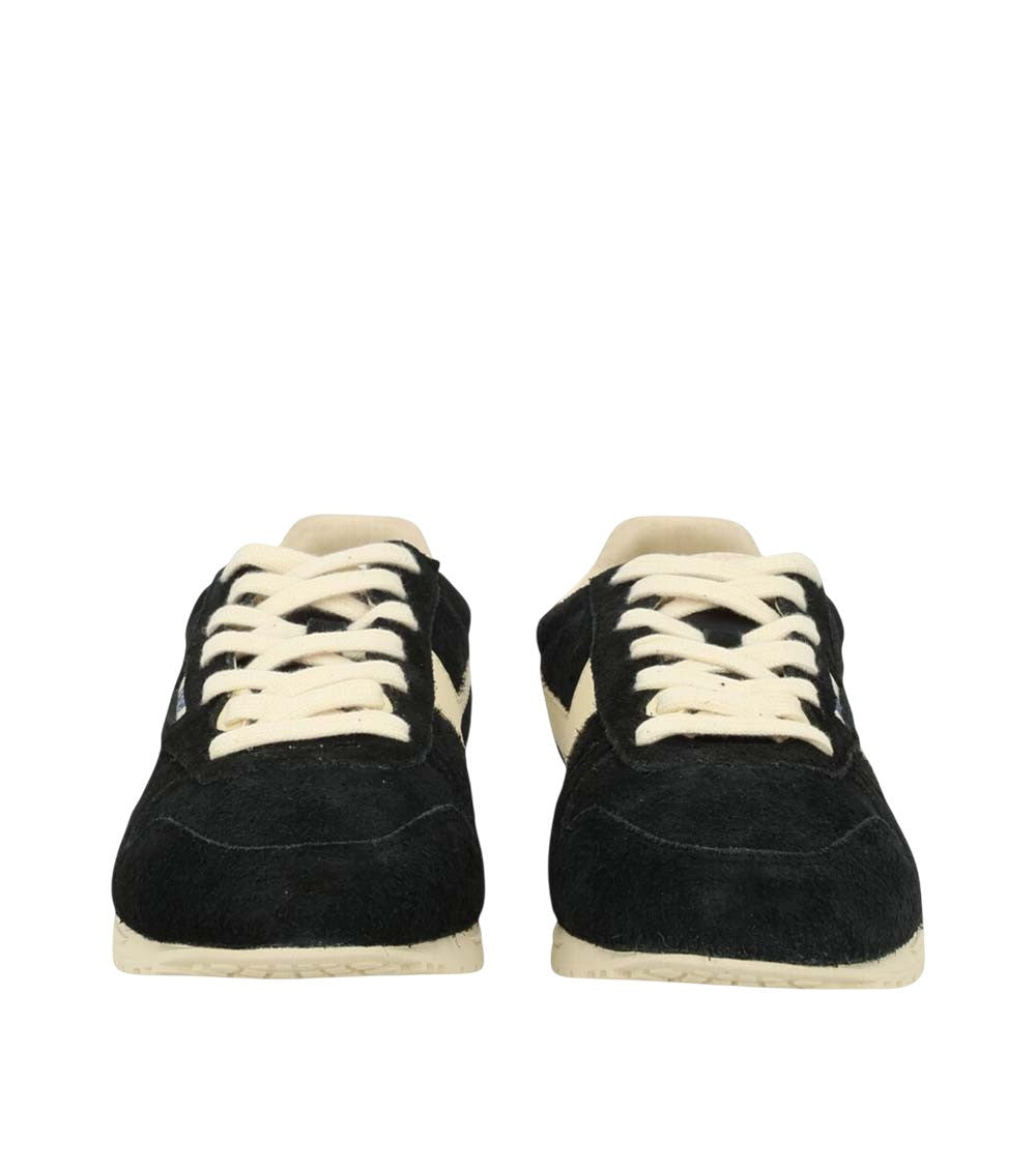 Black Color-Block Medalist Sneakers 3
